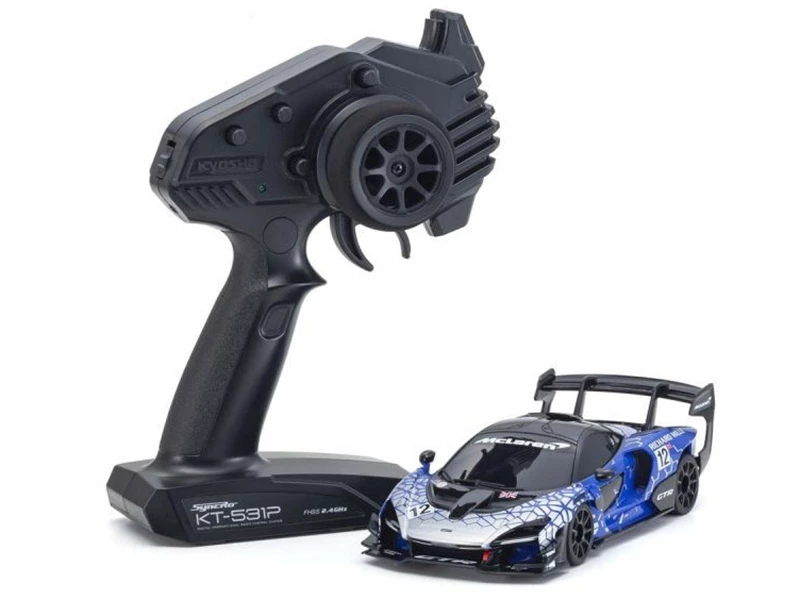 Kyosho Mini-Z RWD McLaren Senna GTR Blue (W-MM/KT531P) 3 Kyosho Mini-Z RWD McLaren Senna GTR Blue (W-MM/KT531P)
