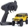 Kyosho Mini-Z 4X4 MX-01 Jeep Wrangler Rubicon Hella Yella (KT531P) -Outlet Kyosho Store 32521y