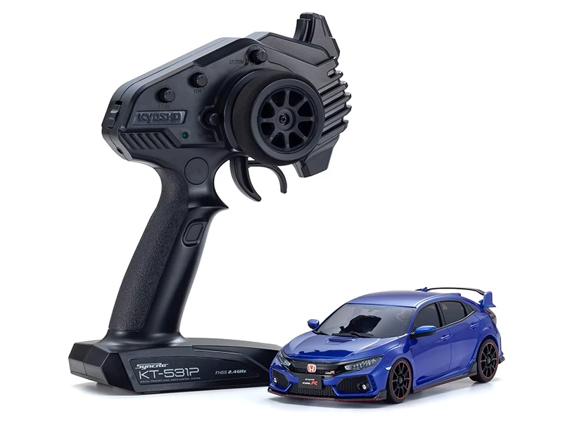 Kyosho Mini-Z AWD Honda Civic Type-R Blue (MA020/KT531P) 3 Kyosho Mini-Z AWD Honda Civic Type-R Blue (MA020/KT531P)