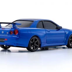 Kyosho Mini-Z AWD Nissan Skyline GT-R V-Spec Nur.II R34 Blue (MA020-KT531P) -Outlet Kyosho Store 32629mb 2