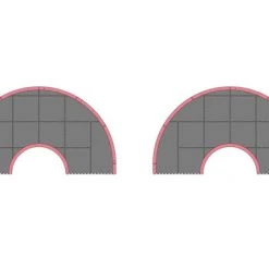 Kyosho Mini-Z Grand Prix Circuit 50 Oval Expansion (32pcs)