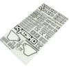 Kyosho Inferno MP10 Decal Sheet -Outlet Kyosho Store ifd411