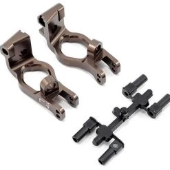 Kyosho Front Hub Carrier Set Inferno MP9 (19deg) Aluminium