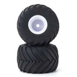 Kyosho Pre-Glued Tyres For USA-1 Monster V-Shape 1:8 Mad Series