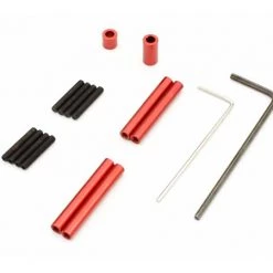 Kyosho Aluminium Red Anodized Link Rod Set Mini-Z 4x4 MX-01 120mm WB