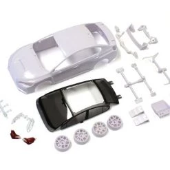 Kyosho Bodyshell Subaru WRX STI Mini-Z + 4WD Rims (White/Body)