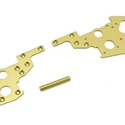 Kyosho Rear Side Plate Set (Gold/ Turbo Optima)
