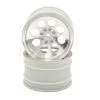 Kyosho 8 Hole Wheel 50mm (Satin Chrome/ 2pcs/ OPTIMA) -Outlet Kyosho Store oth245sc