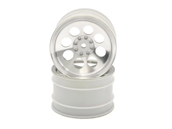 Kyosho 8 Hole Wheel 50mm (Satin Chrome/ 2pcs/ OPTIMA) 3 Kyosho 8 Hole Wheel 50mm (Satin Chrome/ 2pcs/ OPTIMA)