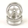 Kyosho FRONT WHEEL (2) SCORPION 2014 - SATIN CHROME 2.2 Inch